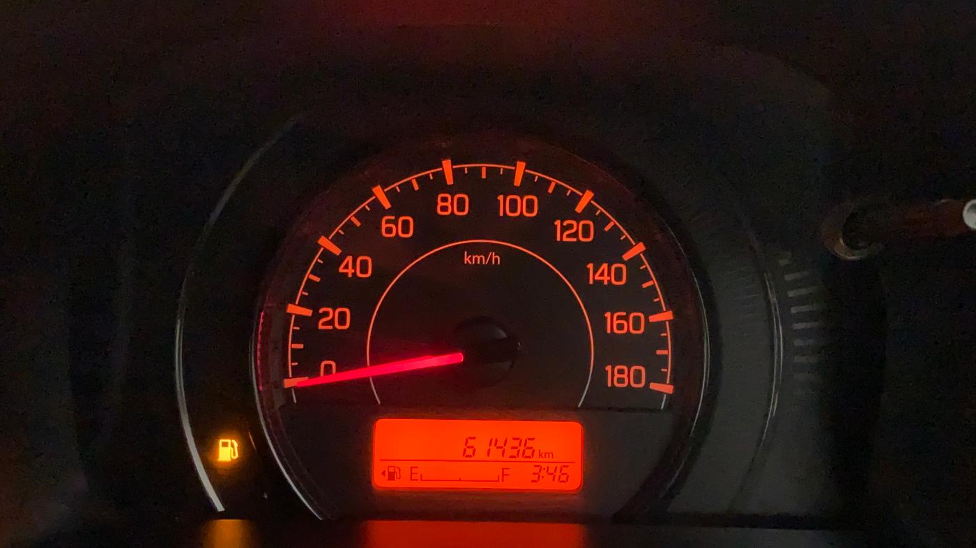 2019 Maruti New Wagon-R VXI 1.2, Petrol, Manual, 61,436 km, Odometer Image