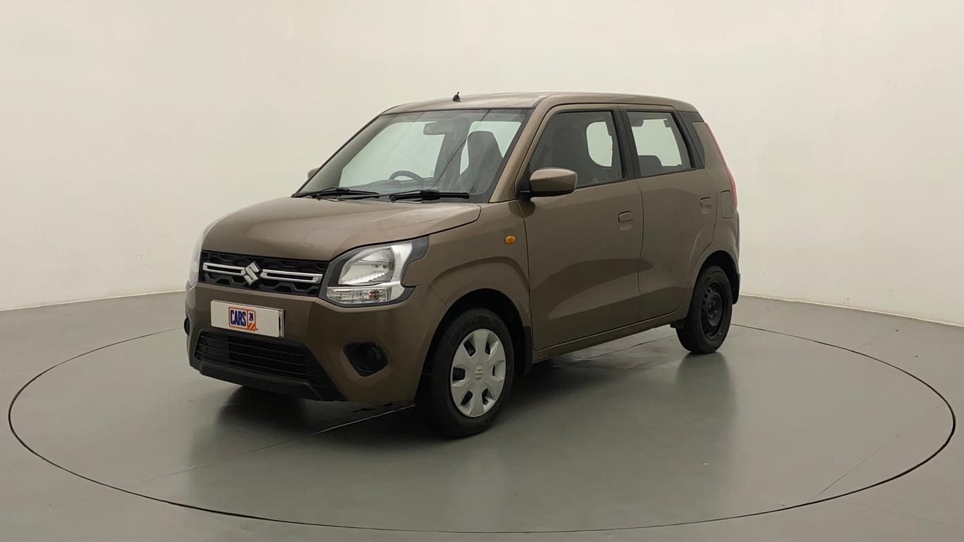 2019 Maruti New Wagon-R VXI 1.2, Petrol, Manual, 61,436 km, Left Front Diagonal