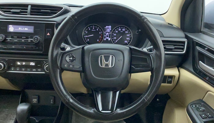 2019 Honda Amaze 1.2L I-VTEC V CVT, Petrol, Automatic, 20,299 km, Steering Wheel Close Up
