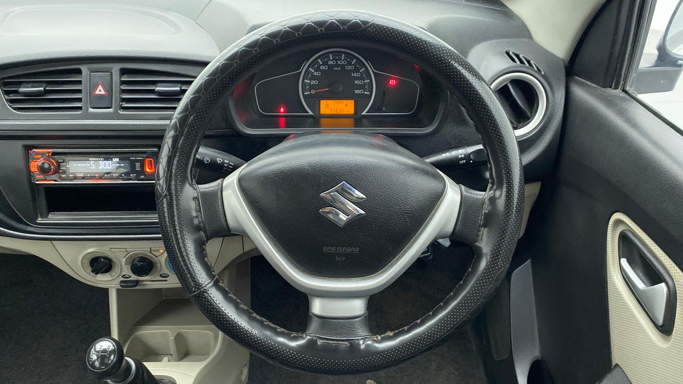 2019 Maruti Alto LXI CNG, CNG, Manual, 95,963 km, Steering Wheel Close Up