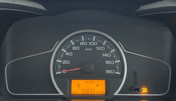 2019 Maruti Alto LXI CNG, CNG, Manual, 95,963 km, Odometer Image