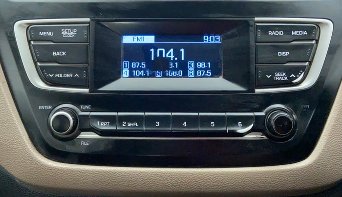 2018 Hyundai Elite i20 MAGNA EXECUTIVE 1.2, CNG, Manual, 36,778 km, Infotainment System