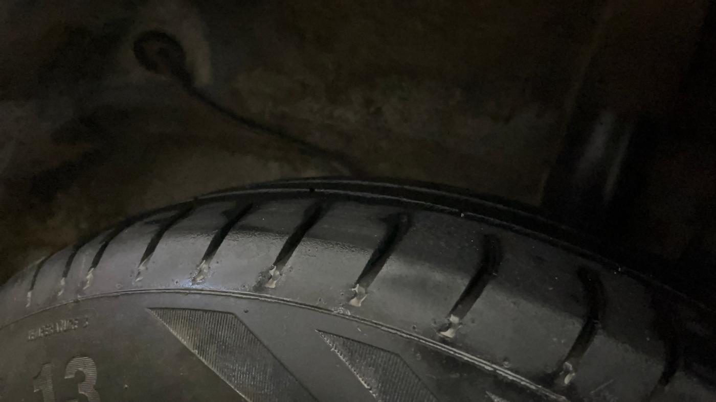 2021 Hyundai NEW SANTRO SPORTZ EXECUTIVE MT CNG, CNG, Manual, 83,331 km, Left Rear Tyre Tread