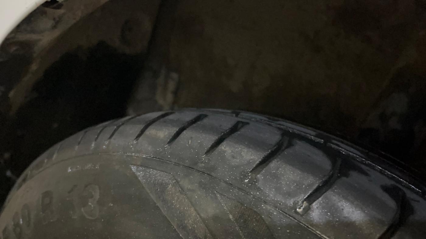 2021 Hyundai NEW SANTRO SPORTZ EXECUTIVE MT CNG, CNG, Manual, 83,331 km, Right Rear Tyre Tread