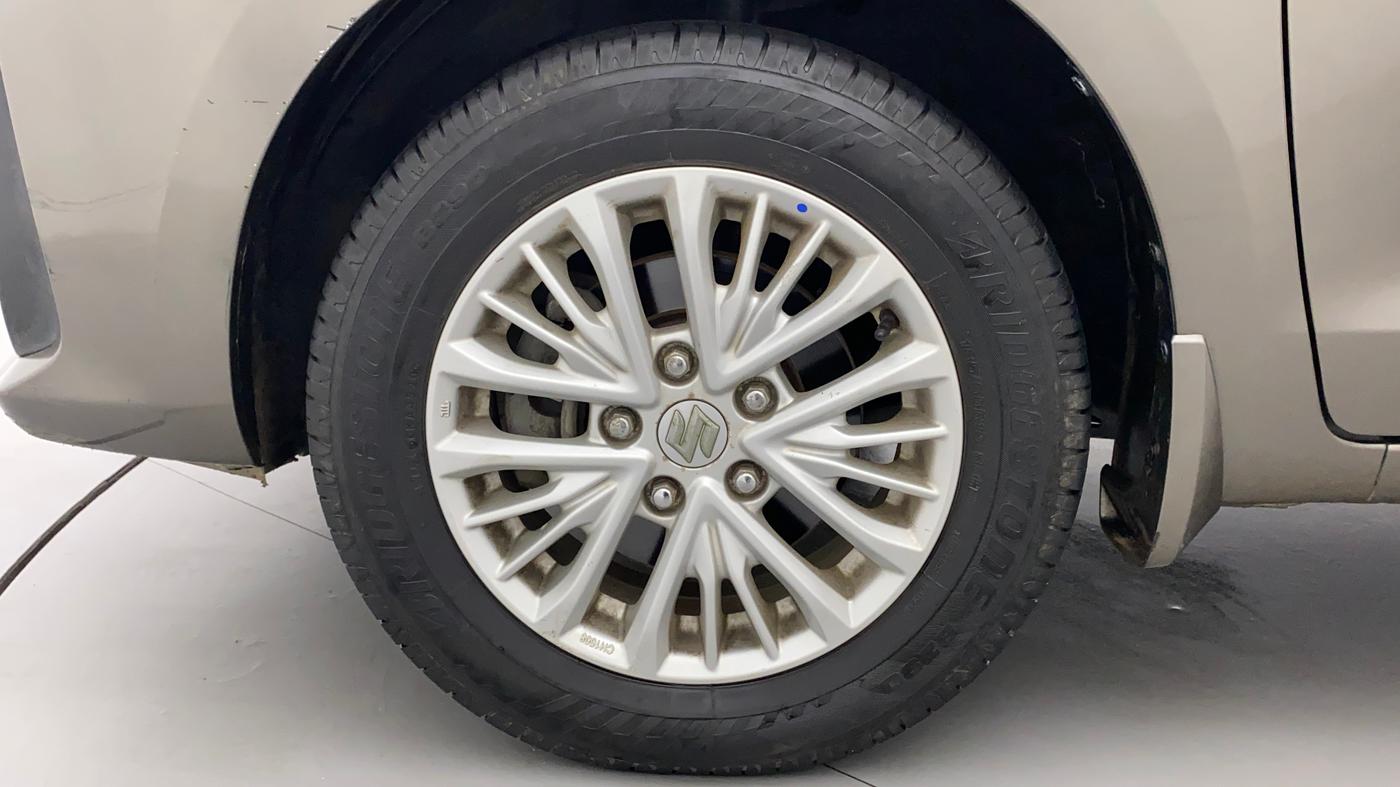 2018 Maruti Ertiga ZXI SHVS, Petrol, Manual, 26,180 km, Left Front Wheel