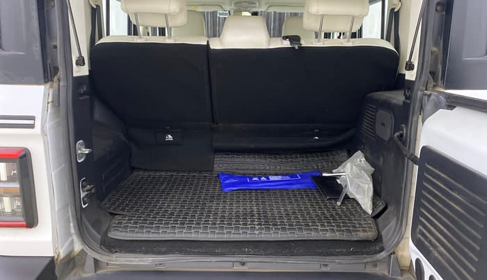2025 Mahindra Thar Roxx  AX7 L Petrol AT 2WD, Petrol, Automatic, 29,898 km, Boot Inside