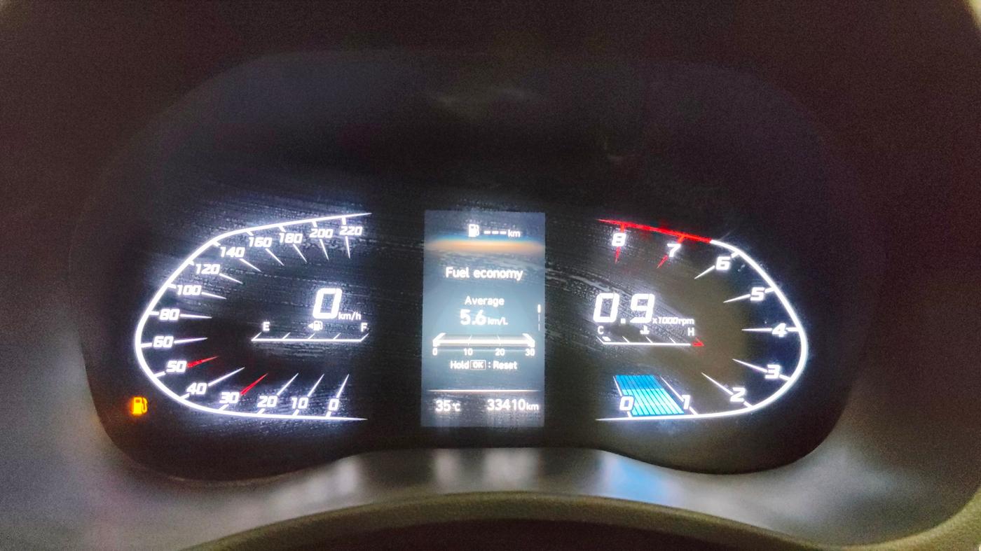 2021 Hyundai Verna SX 1.5 VTVT, Petrol, Manual, 33,524 km, Odometer Image