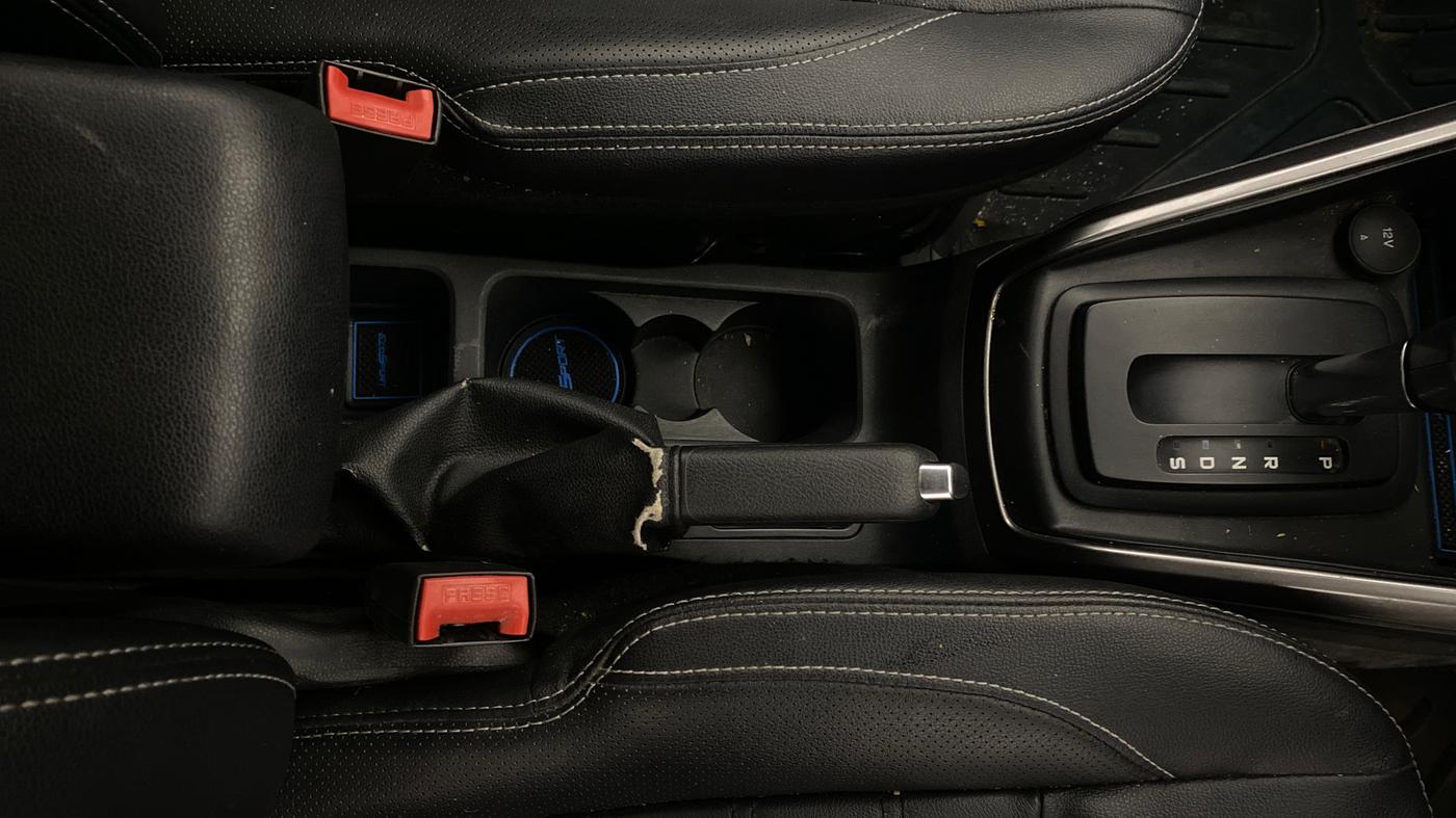 2019 Ford Ecosport TITANIUM + 1.5L PETROL AT, Petrol, Automatic, 32,034 km, Gear Lever