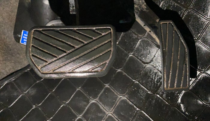 2015 Maruti Alto K10 VXI AMT, Petrol, Automatic, 58,656 km, Pedals