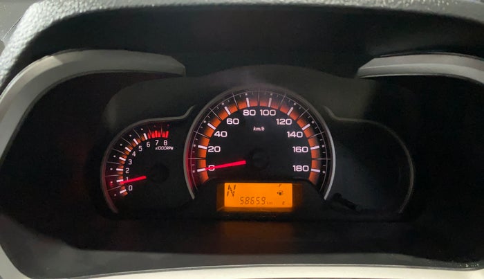2015 Maruti Alto K10 VXI AMT, Petrol, Automatic, 58,656 km, Odometer Image
