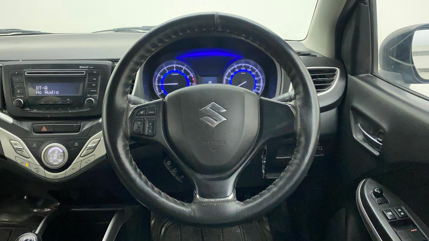 2017 Maruti Baleno DELTA PETROL 1.2, Petrol, Manual, 39,033 km, Steering Wheel Close Up