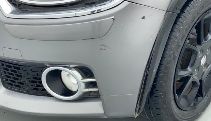 2019 Maruti IGNIS ALPHA 1.2, Petrol, Manual, 29,558 km, Front bumper - Minor scratches