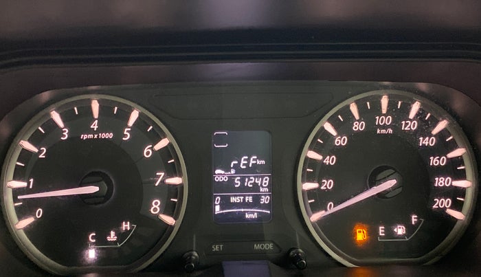 2014 Tata Zest XMS RT, Petrol, Manual, 51,426 km, Odometer Image