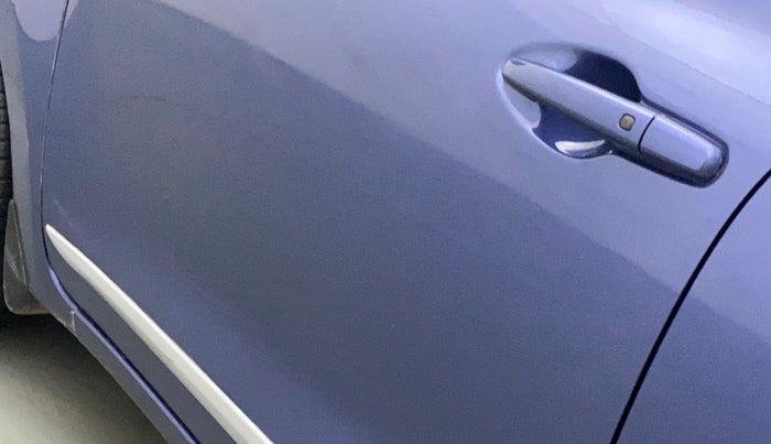 2018 Maruti Dzire ZXI PLUS AMT, Petrol, Automatic, 35,198 km, Front passenger door - Slightly dented