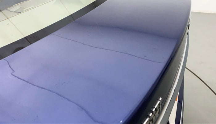 2018 Maruti Dzire ZXI PLUS AMT, Petrol, Automatic, 35,198 km, Dicky (Boot door) - Slightly dented