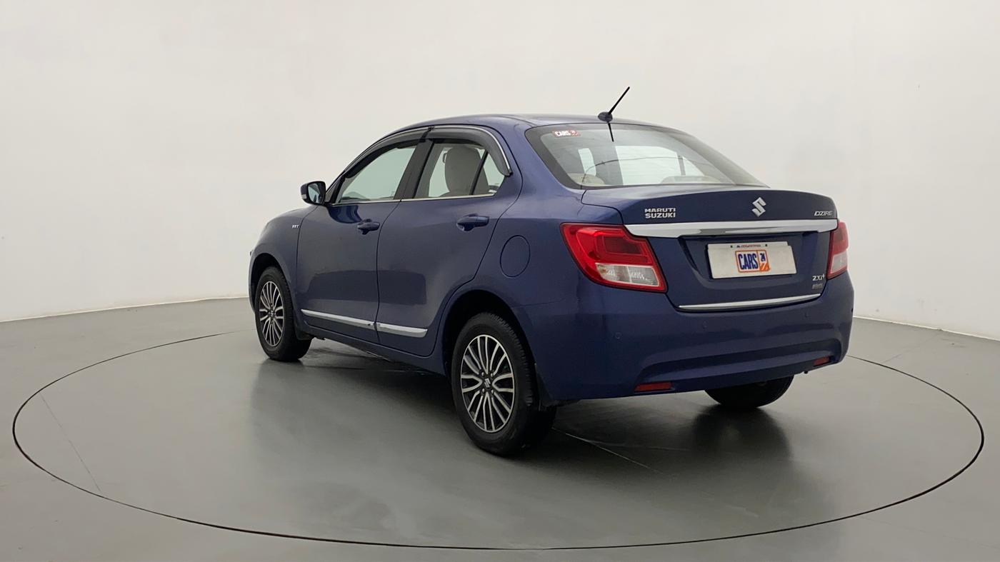 2018 Maruti Dzire ZXI PLUS AMT, Petrol, Automatic, 35,198 km, Left Back Diagonal