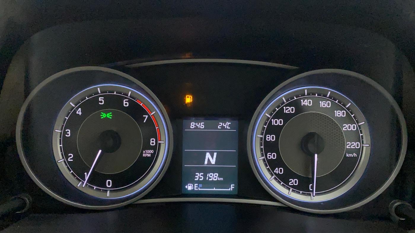 2018 Maruti Dzire ZXI PLUS AMT, Petrol, Automatic, 35,198 km, Odometer Image