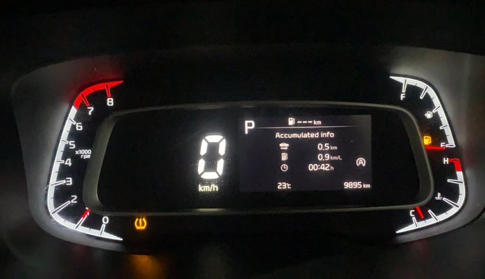 2023 KIA SONET X LINE 1.0 DCT, Petrol, Automatic, 9,927 km, Odometer Image