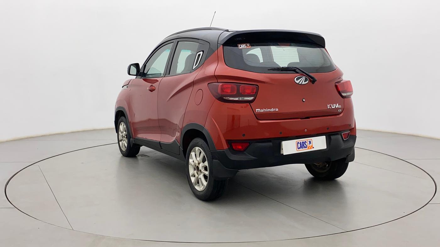 2017 Mahindra Kuv100 K8 6 STR, Petrol, Manual, 81,576 km, Left Back Diagonal