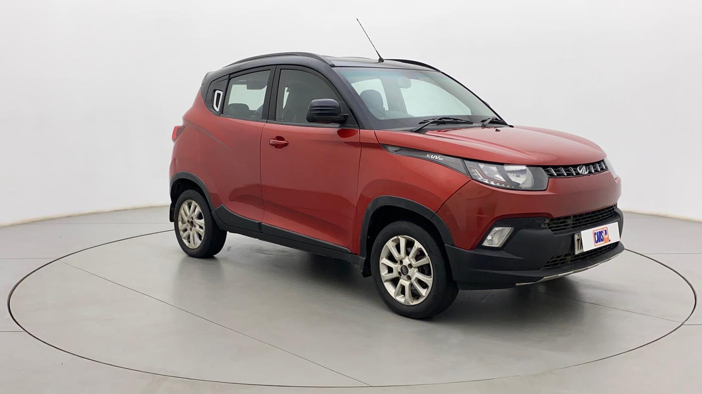 2017 Mahindra Kuv100 K8 6 STR, Petrol, Manual, 81,576 km, SRP