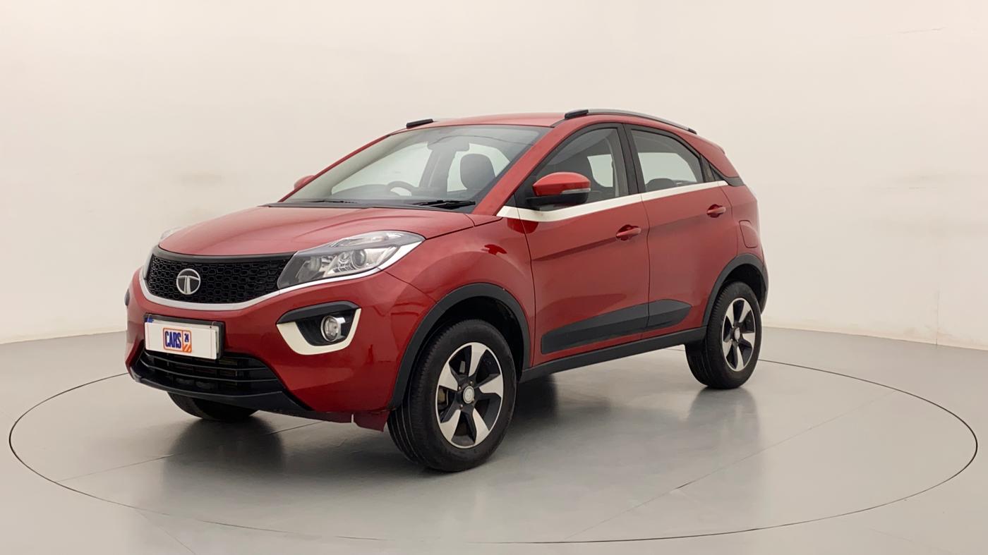 2019 Tata NEXON XZA PLUS DIESEL, Diesel, Automatic, 60,079 km, Left Front Diagonal