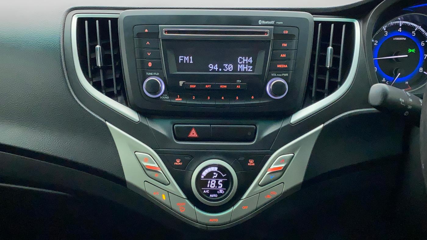 2016 Maruti Baleno ZETA PETROL 1.2, Petrol, Manual, 58,163 km, Air Conditioner