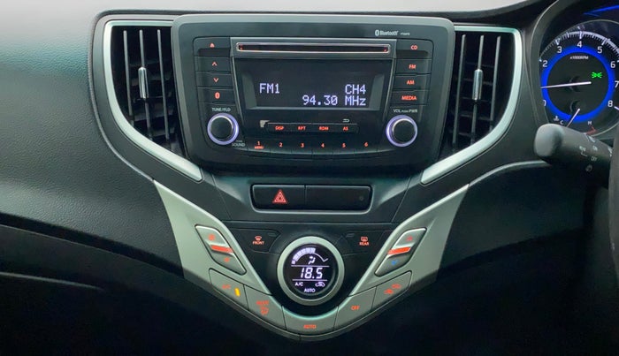2016 Maruti Baleno ZETA PETROL 1.2, Petrol, Manual, 58,163 km, Air Conditioner