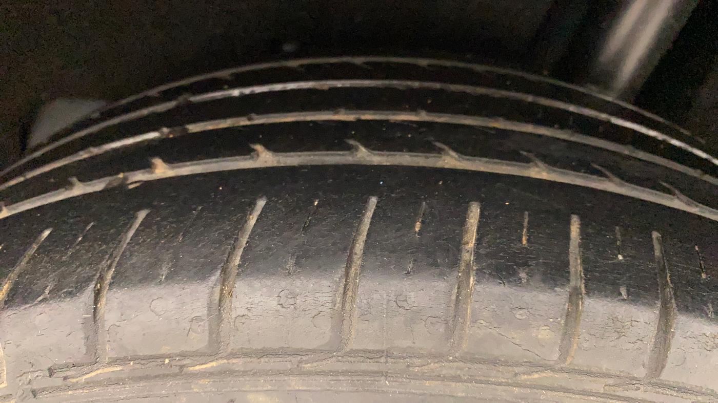 2016 Maruti Baleno ZETA PETROL 1.2, Petrol, Manual, 58,163 km, Left Rear Tyre Tread