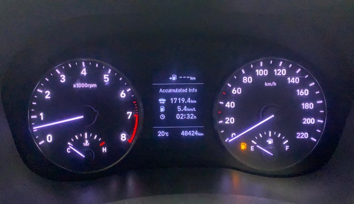 2019 Hyundai Verna 1.6 VTVT SX O, Petrol, Manual, 48,411 km, Odometer Image