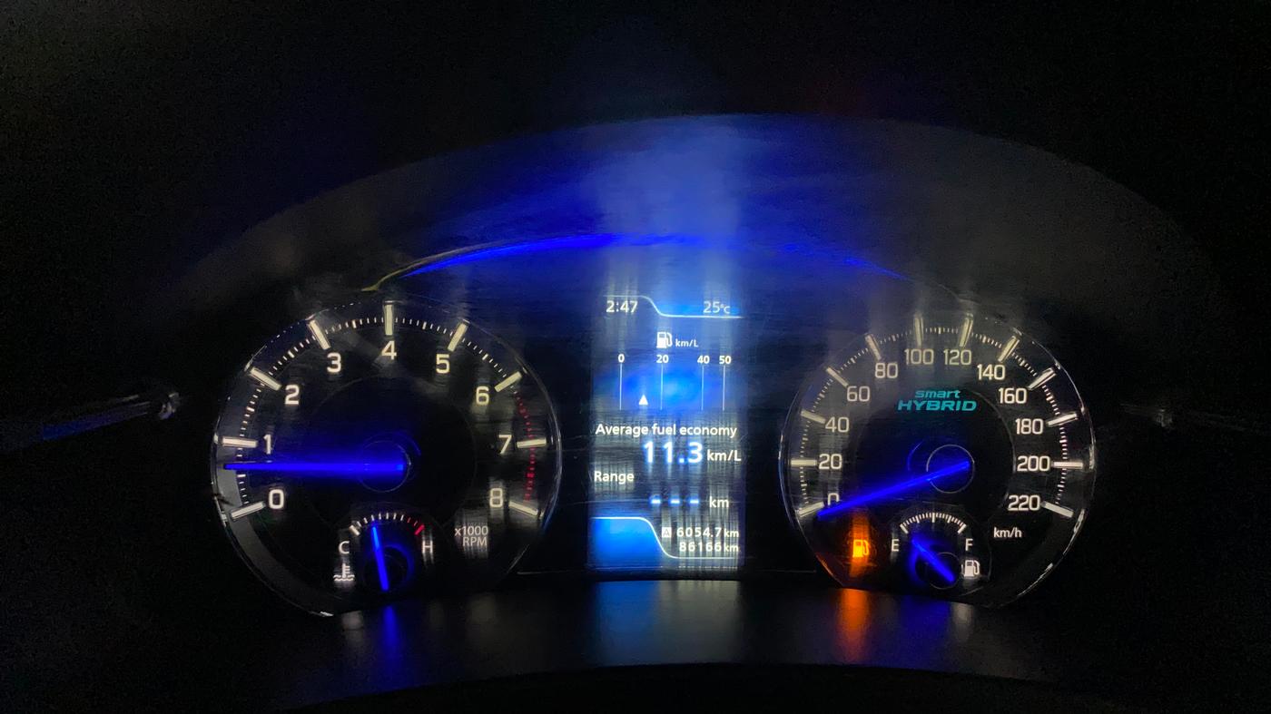 2022 Maruti Ciaz ALPHA 1.5 SHVS PETROL, Petrol, Manual, 86,158 km, Odometer Image