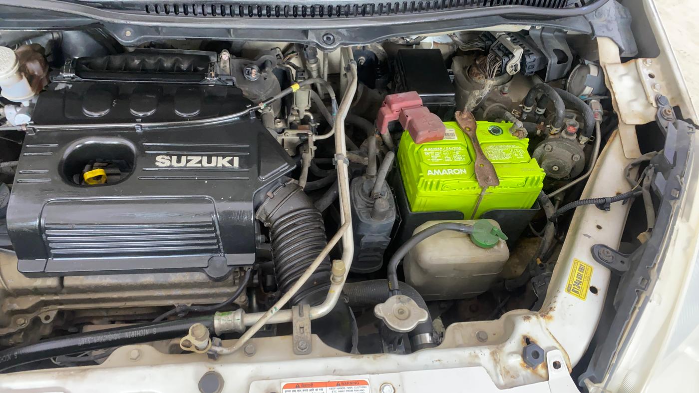 2013 Maruti Wagon R 1.0 LXI CNG, CNG, Manual, 60,983 km, Engine View - Left