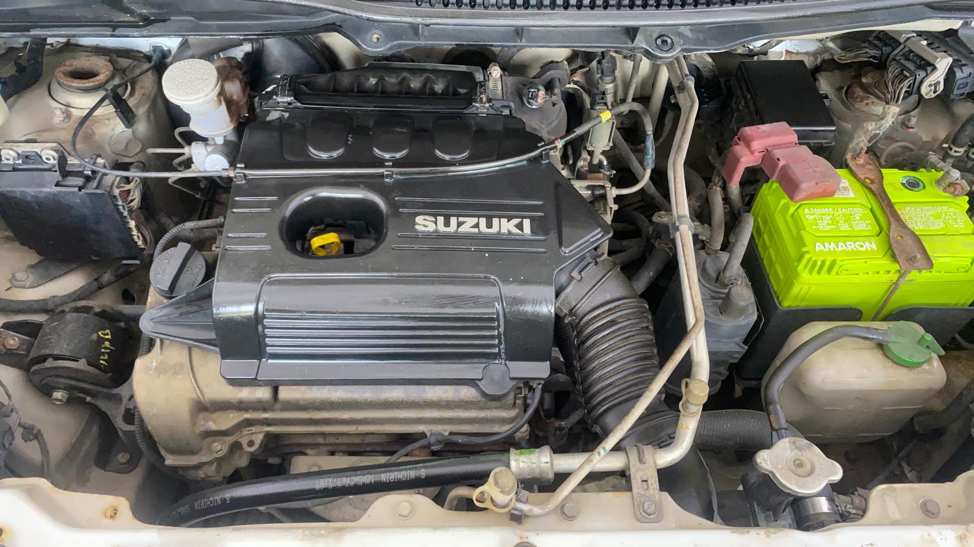2013 Maruti Wagon R 1.0 LXI CNG, CNG, Manual, 60,983 km, Engine View