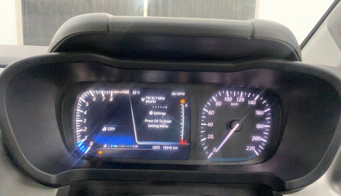 2020 Tata ALTROZ XZ PETROL, Petrol, Manual, 15,509 km, Odometer Image