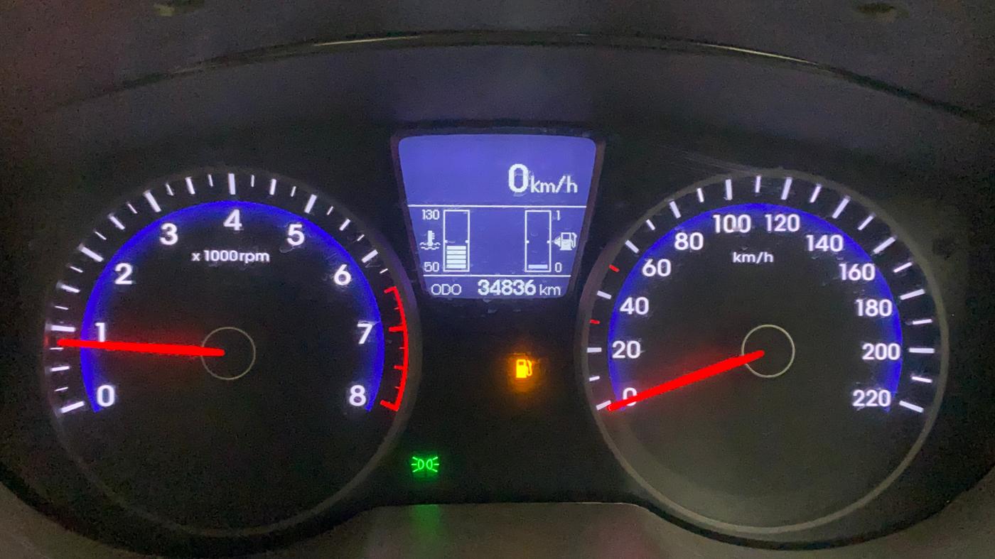 2014 Hyundai i20 ASTA 1.2, Petrol, Manual, 34,836 km, Odometer Image