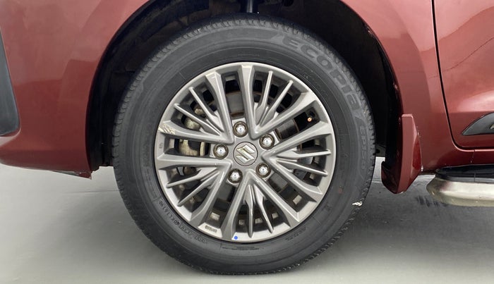 2019 Maruti Ertiga ZXI Plus SHVS, Petrol, Manual, 41,265 km, Left Front Wheel