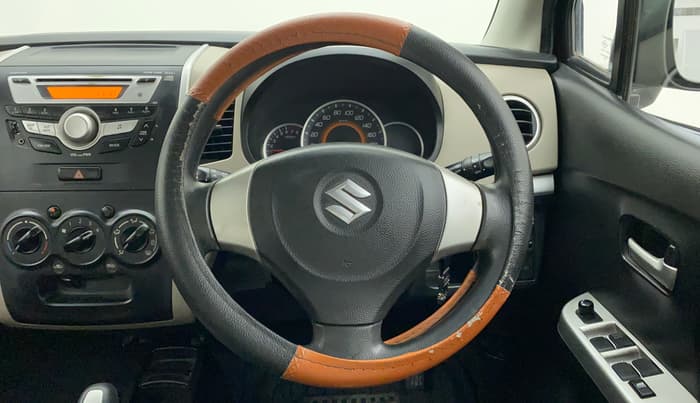2016 Maruti Wagon R 1.0 VXI AMT, Petrol, Automatic, 23,481 km, Steering Wheel Close Up