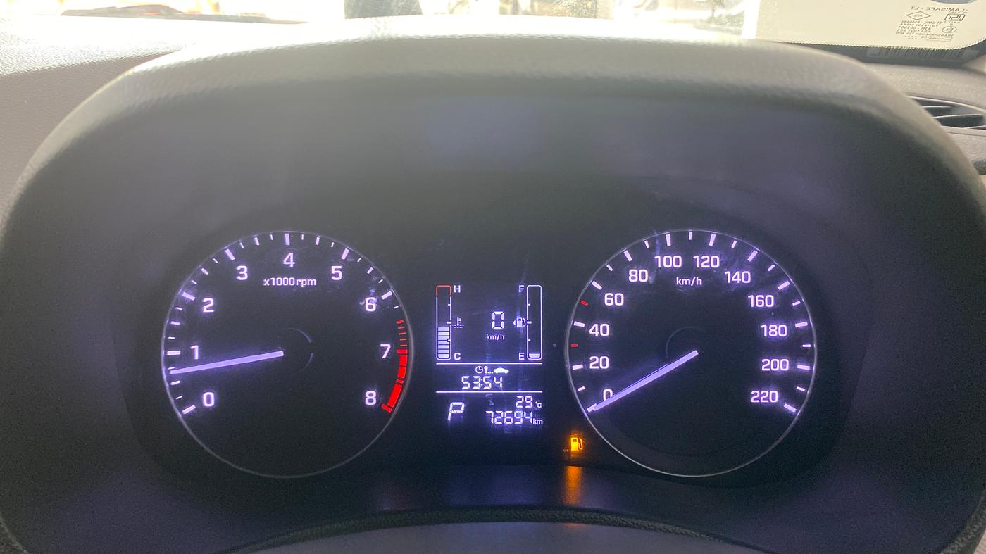 2017 Hyundai Creta SX PLUS AT 1.6 PETROL, Petrol, Automatic, 72,693 km, Odometer Image