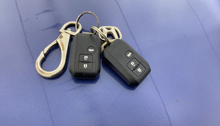 2018 Maruti Dzire ZXI PLUS AMT, Petrol, Automatic, 44,286 km, Key Close Up