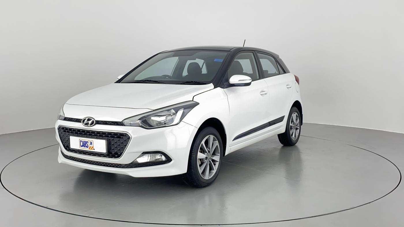 2017 Hyundai Elite i20 ASTA 1.2 DUAL TONE, Petrol, Manual, 11,594 km, Left Front Diagonal