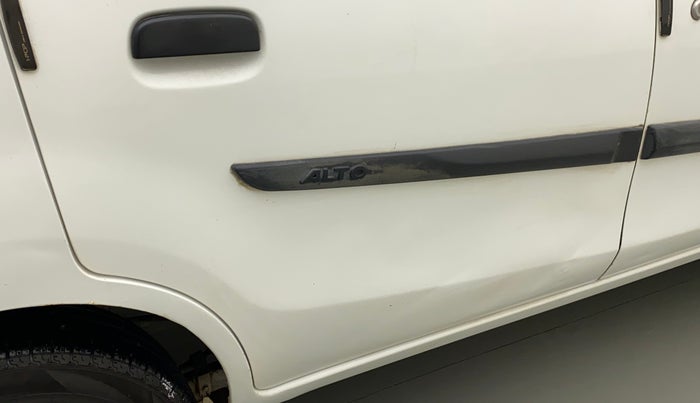 2017 Maruti Alto K10 VXI, Petrol, Manual, 41,724 km, Right rear door - Slightly dented