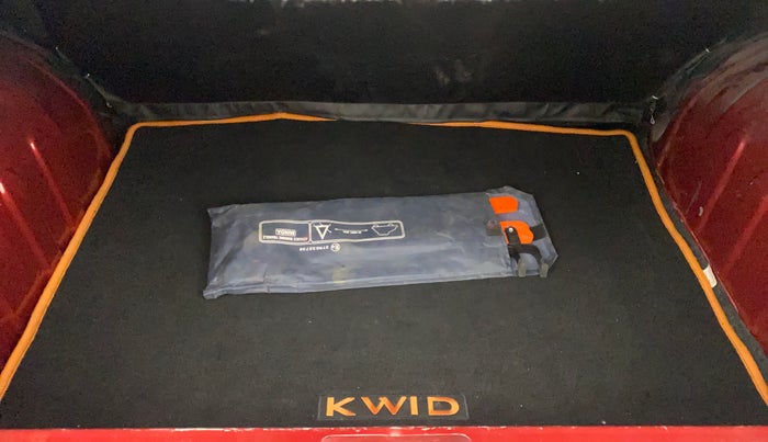 2016 Renault Kwid RXT 0.8, Petrol, Manual, 43,361 km, Boot Inside