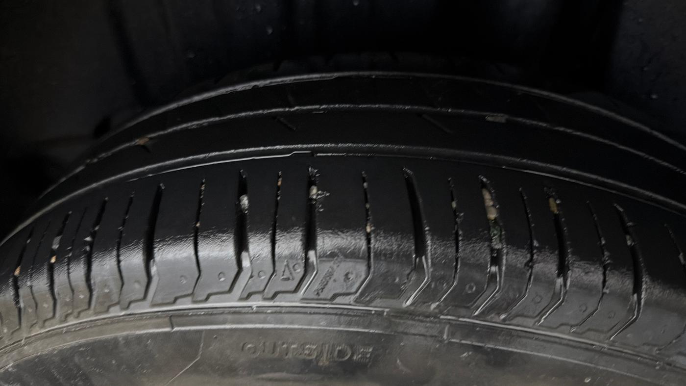2022 Maruti Baleno DELTA PETROL 1.2, Petrol, Manual, 74,092 km, Left Rear Tyre Tread