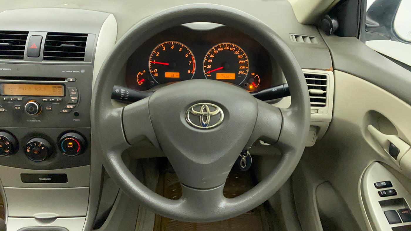 2010 Toyota Corolla Altis J PETROL, Petrol, Manual, 76,323 km, Steering Wheel Close Up
