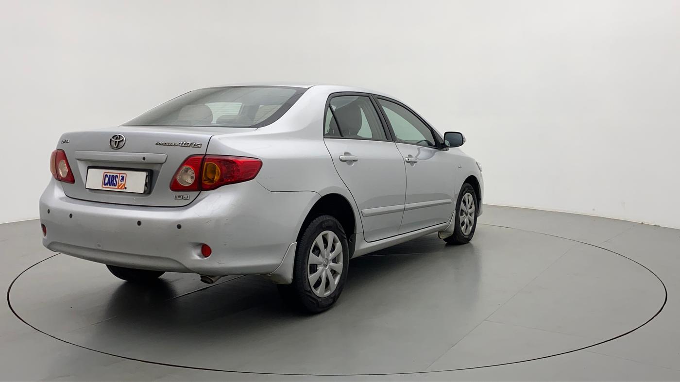 2010 Toyota Corolla Altis J PETROL, Petrol, Manual, 76,323 km, Right Back Diagonal