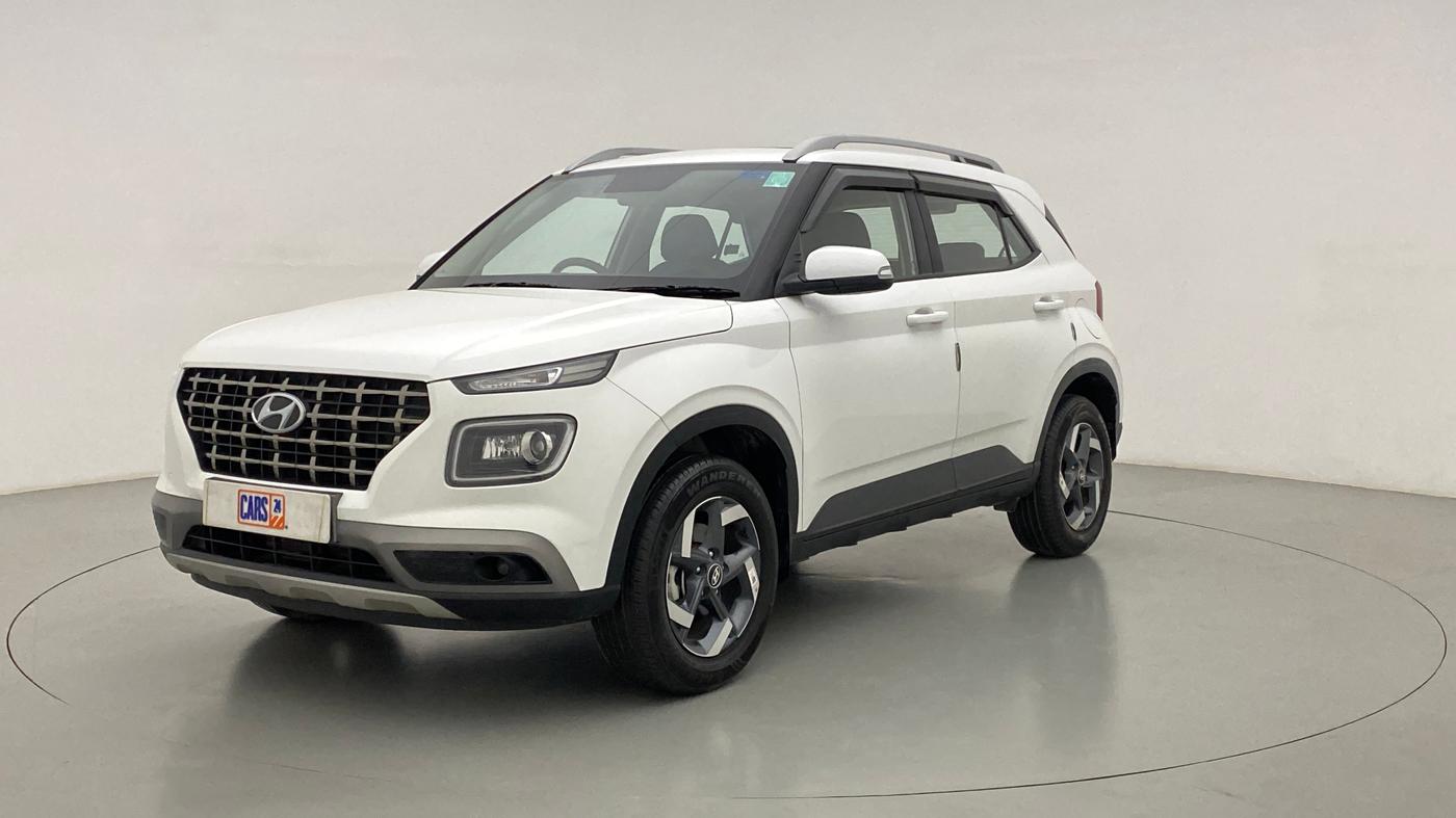 2021 Hyundai VENUE 1.0L Turbo GDI SX MT, Petrol, Manual, 7,135 km, Left Front Diagonal