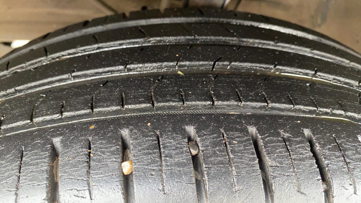 2019 Maruti Baleno ZETA PETROL 1.2, Petrol, Manual, 35,842 km, Left Front Tyre Tread
