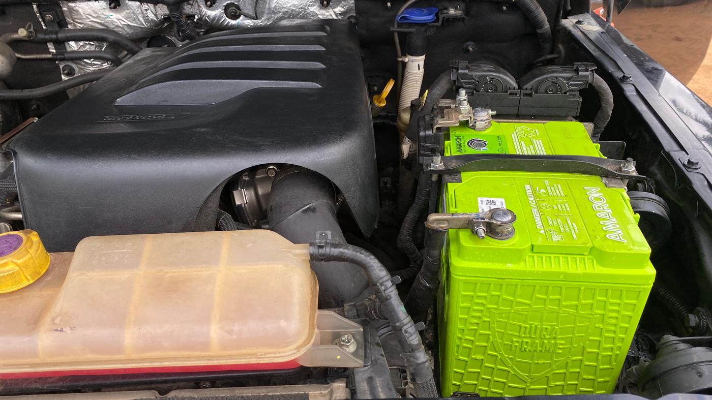 2020 Mahindra Thar LX  P 4WD AT CONVERTIBLE, Petrol, Automatic, 44,139 km, Engine View - Left