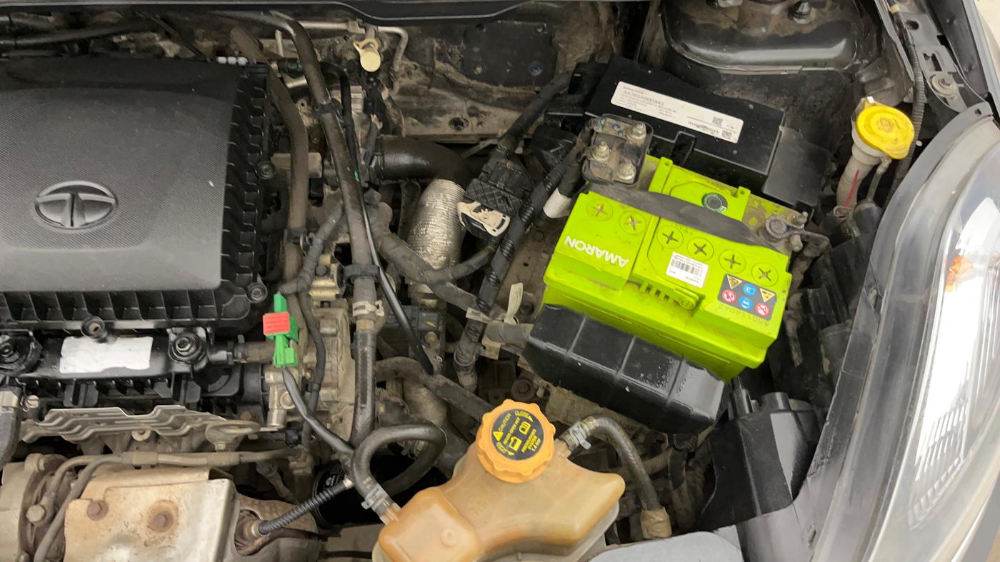 2019 Tata NEXON XM PETROL, Petrol, Manual, 70,091 km, Engine View - Left