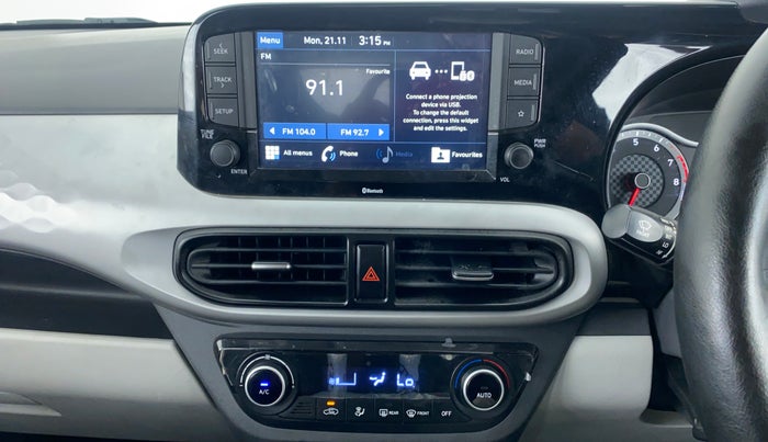 2020 Hyundai GRAND I10 NIOS SPORTZ PETROL, Petrol, Manual, 21,706 km, Air Conditioner