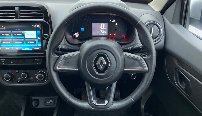 2022 Renault Kwid 1.0 RXT Opt, Petrol, Manual, 7,674 km, Steering Wheel Close Up